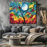 Painting by Numbers Blue Moon Rising
